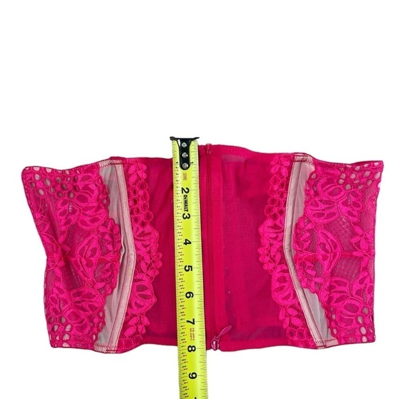 Victoria's Secret corset mesh top. Size M/L - Picture 3 of 5